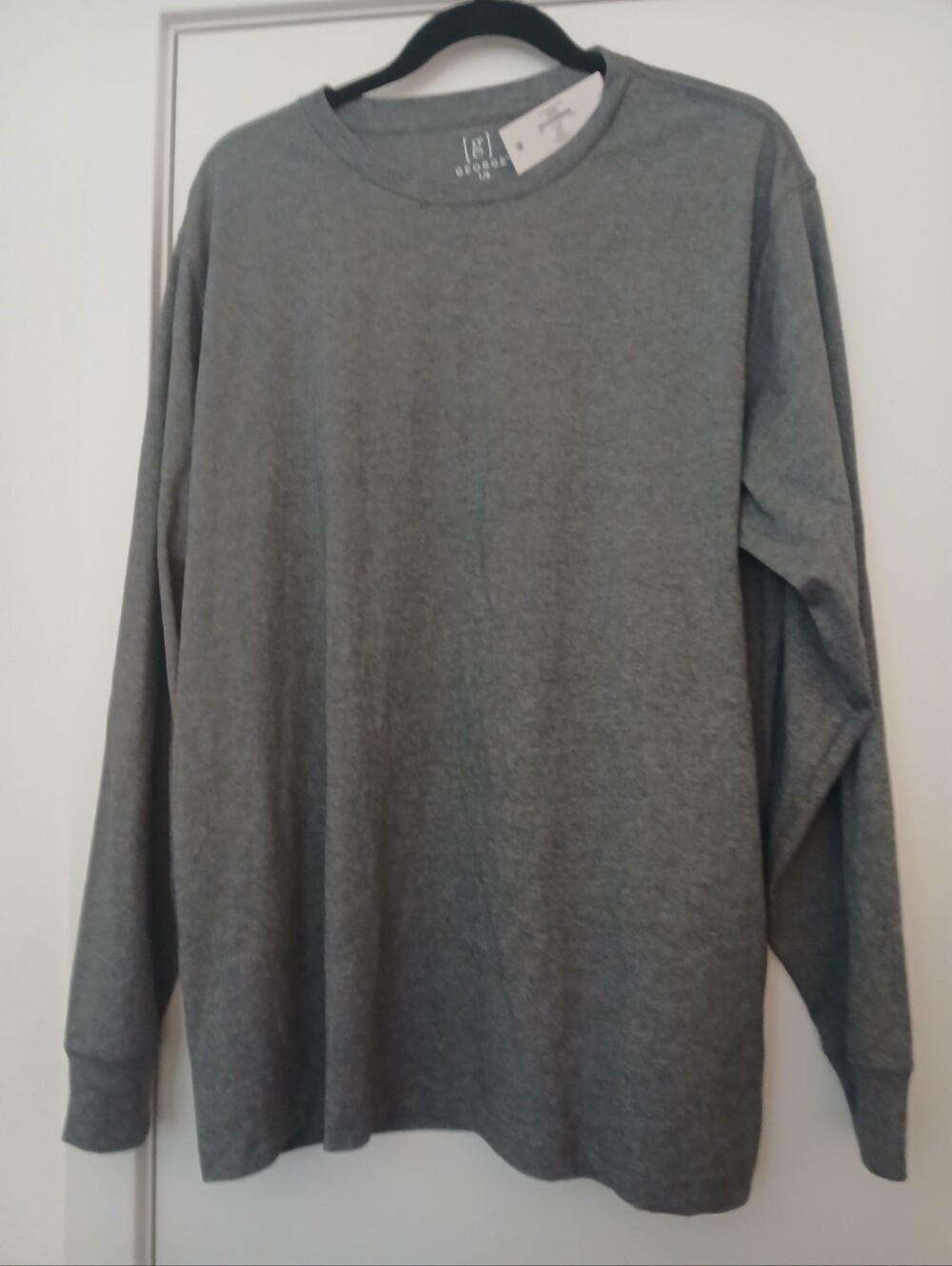 George Heather Charcoal Crewneck Tee